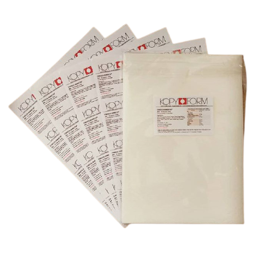 Шокотрансферная пищевая бумага 50 листов KopyForm - фото 1