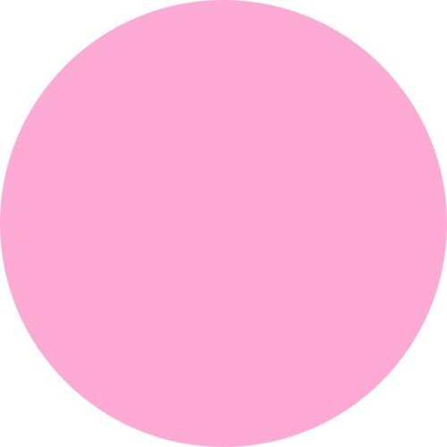 Подложка круглая 340/3мм (розовая/белая) - фото 1
