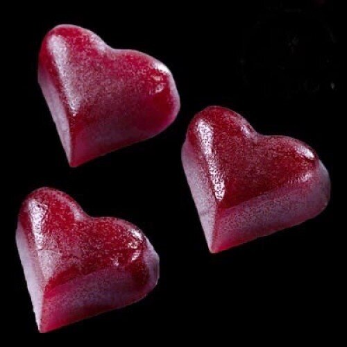 Мармелад фигурный со вкусом малины "Сердце" 5шт - фото 1