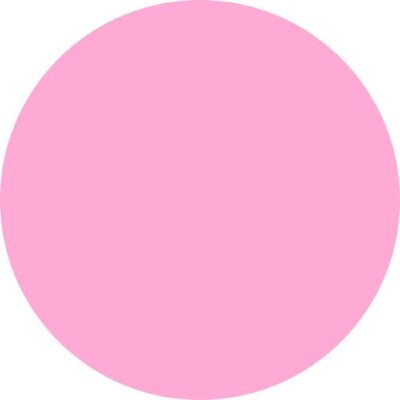 Подложка круглая 280/3мм (розовая/белая)