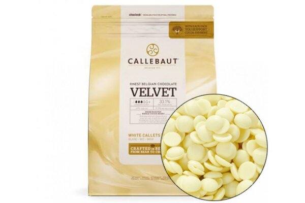 Шоколад белый Barry Callebaut Velvet 33% - фото 1