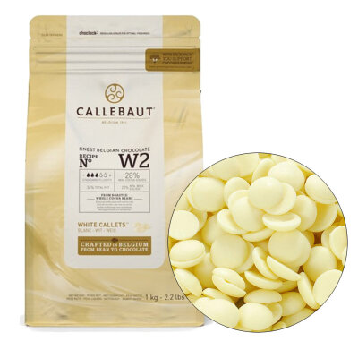 Шоколад белый Barry Callebaut 28% W2