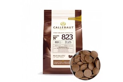 Шоколад молочный Barry Callebaut 33,6 % 823