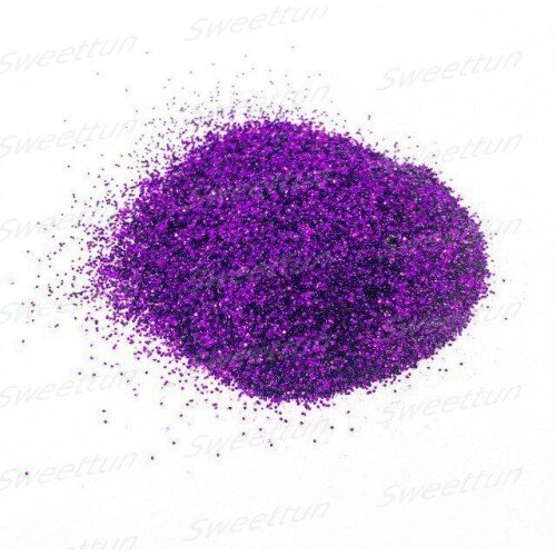 Блестки  фиолетовые 10 гр - фото 1