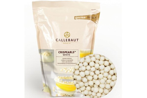 Шоколадные жемчужины белые Barry Callebaut  - фото 1