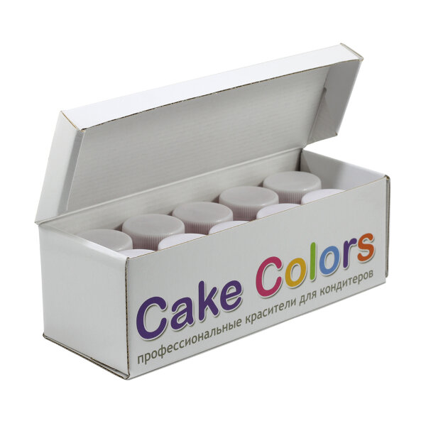 Набор кандуринов 10 цветов Cake colors - фото 1