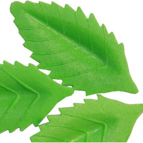 Вафельный лист "малый зеленый" 38 мм (100 шт) - фото 1