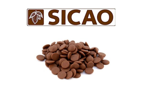 Шоколад молочный Sicao 33% 5 кг - фото 1