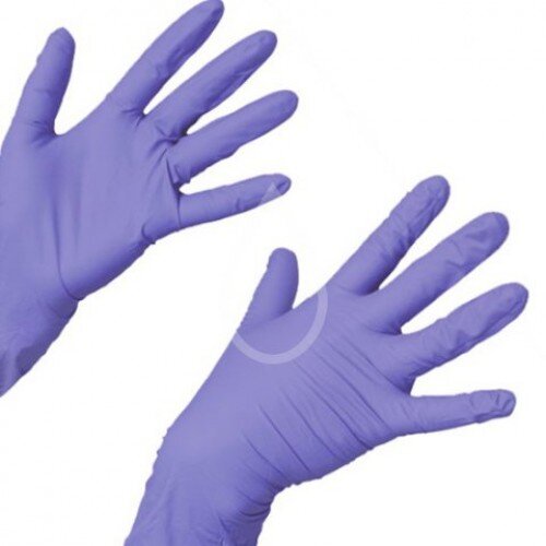 Перчатки нитриловые Синие М ( 2шт ) - фото 1