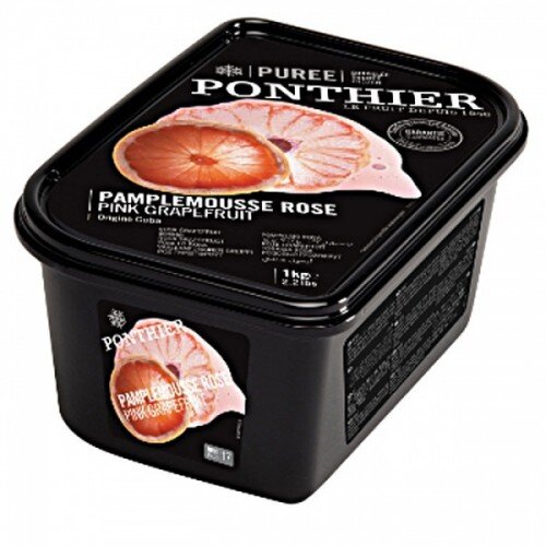 Пюре замороженное "Ponthier" (грейпфрут розовый) 1 кг - фото 1