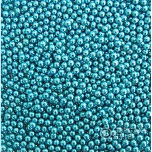 Посыпка сахарные шарики 5 мм голубые - фото 1