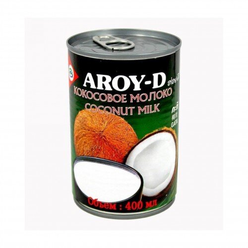 Молоко кокосовое AROY-D 17-19% 400 гр - фото 1