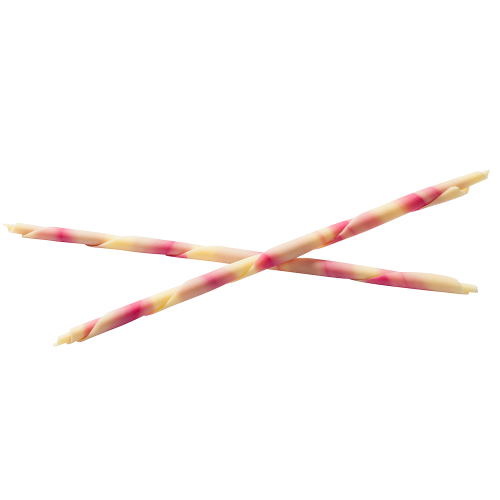 Шоколадные палочки "MonaLisa" (бело-розовые) 100 гр - фото 1