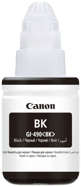 Чернила Canon Pixma GI-490 Black объемом 1х135 мл. (без коробки) (0663c001) - фото 1
