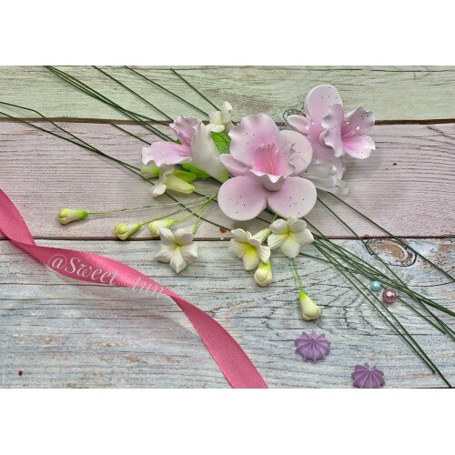 Цветочная ветка розовая-малая (ABK) - фото 1
