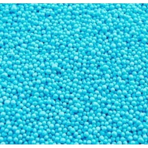 Посыпка шарики голубые перламутровые 2мм - фото 1