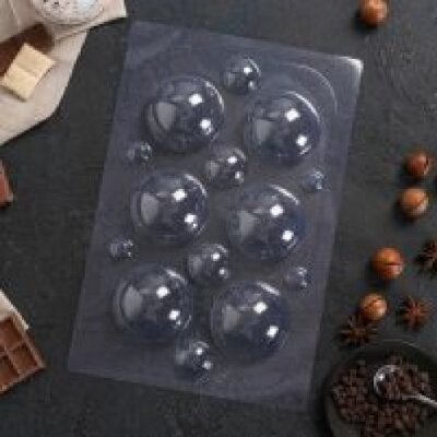 Форма для шоколада пластик "Сферы" 28,5х19 см