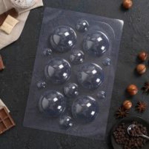 Форма для шоколада пластик "Сферы" 28,5х19 см - фото 1