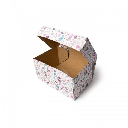 Коробка ЭКО CAKE 1200 150х100х85мм (цветная) - фото 1
