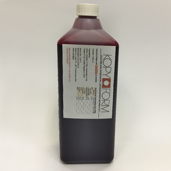 Пищевые съедобные чернила для Epson Пурпурный 1х1000гр. kopyform  - фото 1
