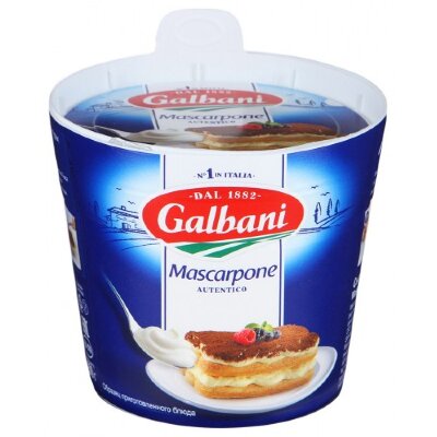 Сыр маскарпоне "Galbani" 80% 250 гр