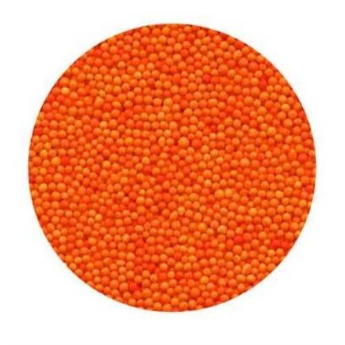 Посыпка шарики оранжевые 1мм - фото 1
