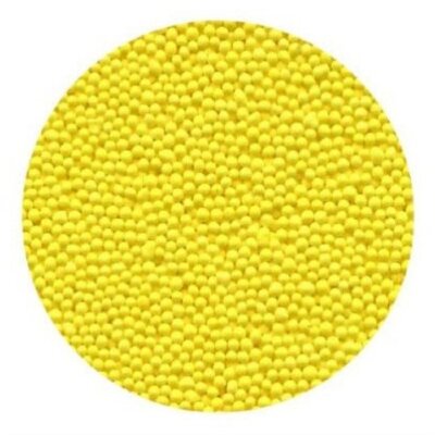Посыпка шарики желтые 1мм