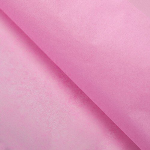 Бумага "Тишью" розовая (10шт) - фото 1