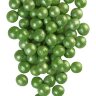 Драже рисовое в глазури Зеленый жемчуг 12-13 мм (219) 100 гр. - фото 1