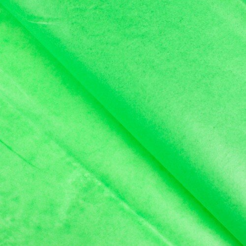 Бумага "Тишью" зеленая 50х66 (10шт) - фото 1