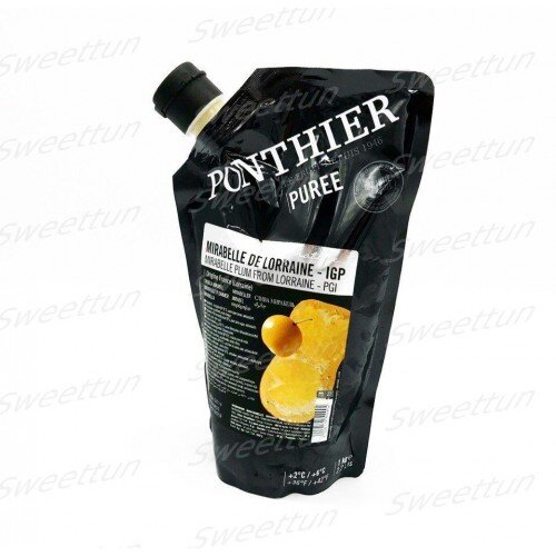 Пюре охлажденное Ponthier (слива желтая Мирабель) 1кг - фото 1